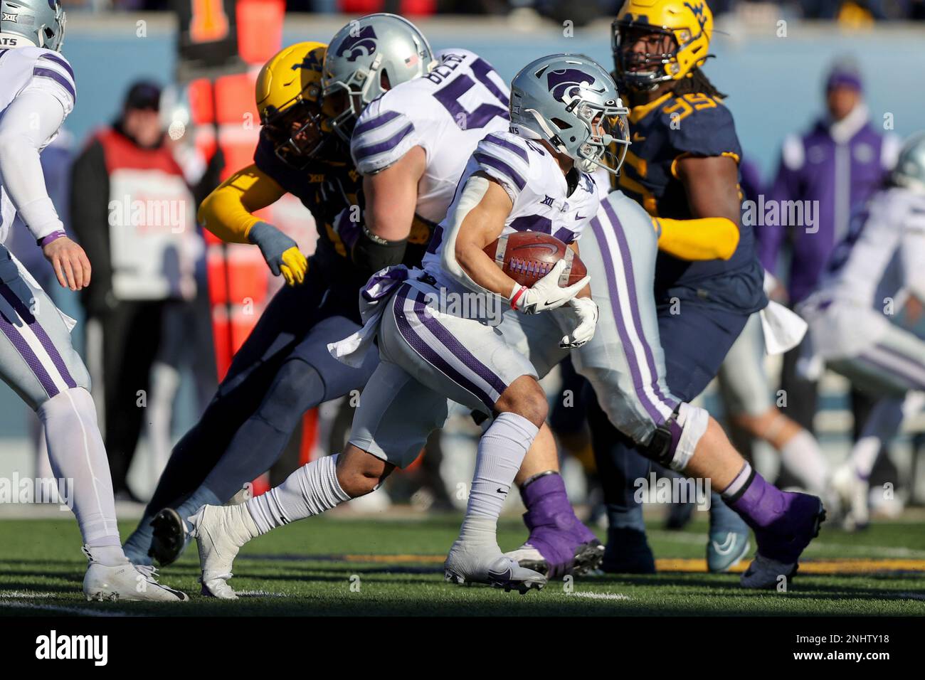 WV NOVEMBER 19 Kansas State Wildcats running back Deuce