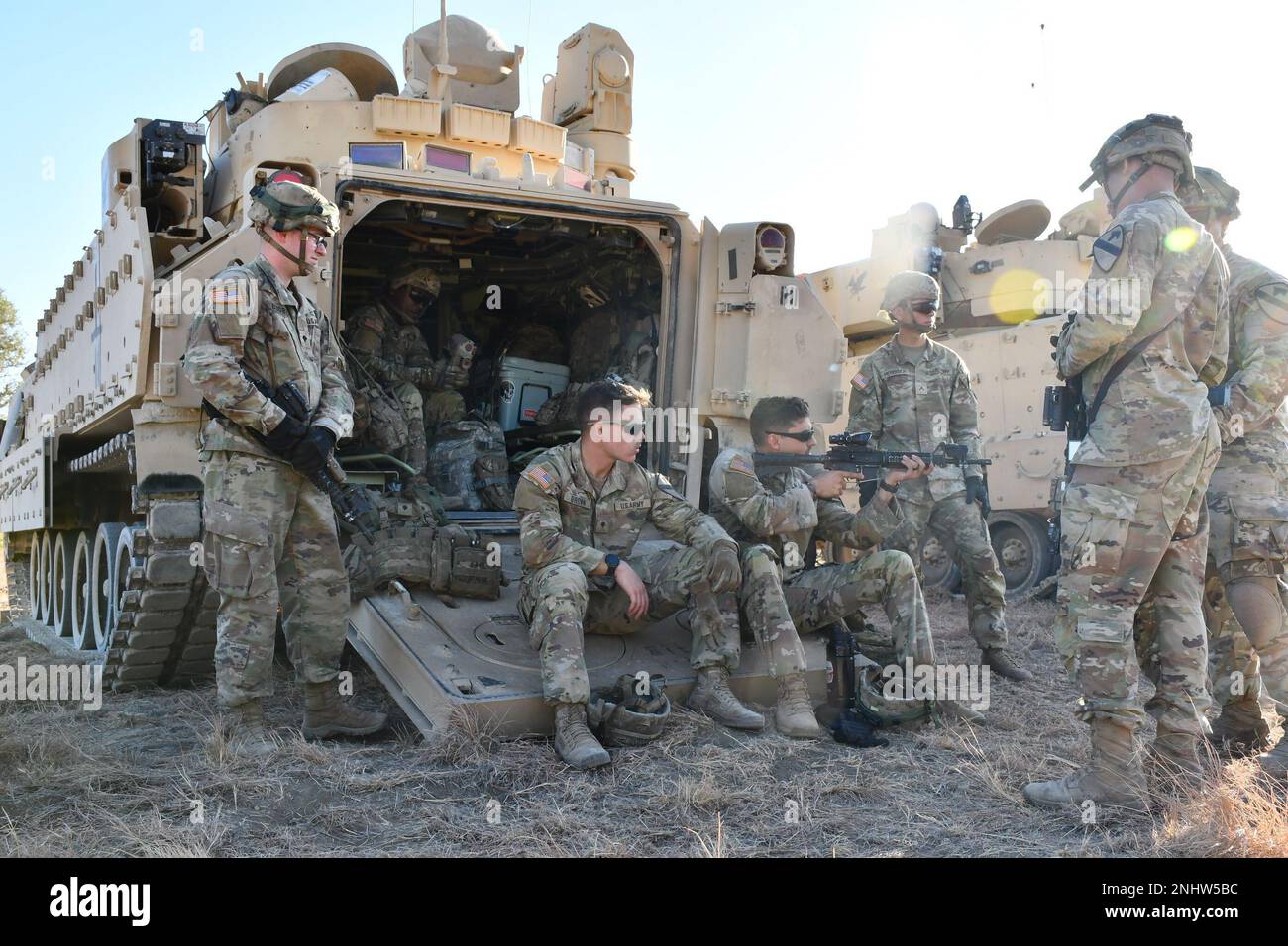 Garryowen Soldiers from the 1st Squadron, 7th Cavalry are providing the