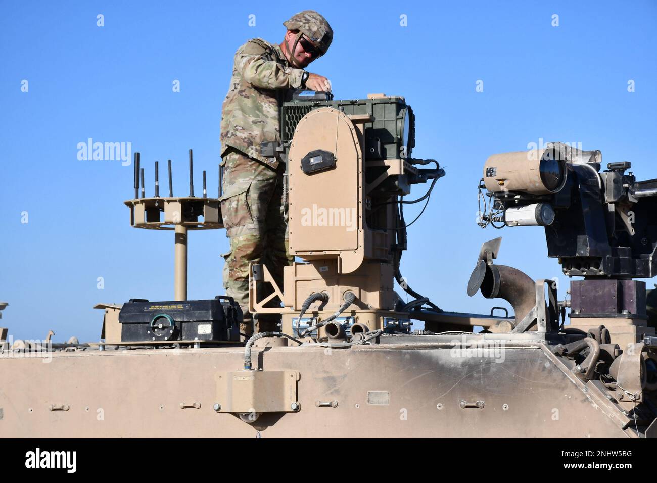 Garryowen Soldiers from the 1st Squadron, 7th Cavalry are providing the