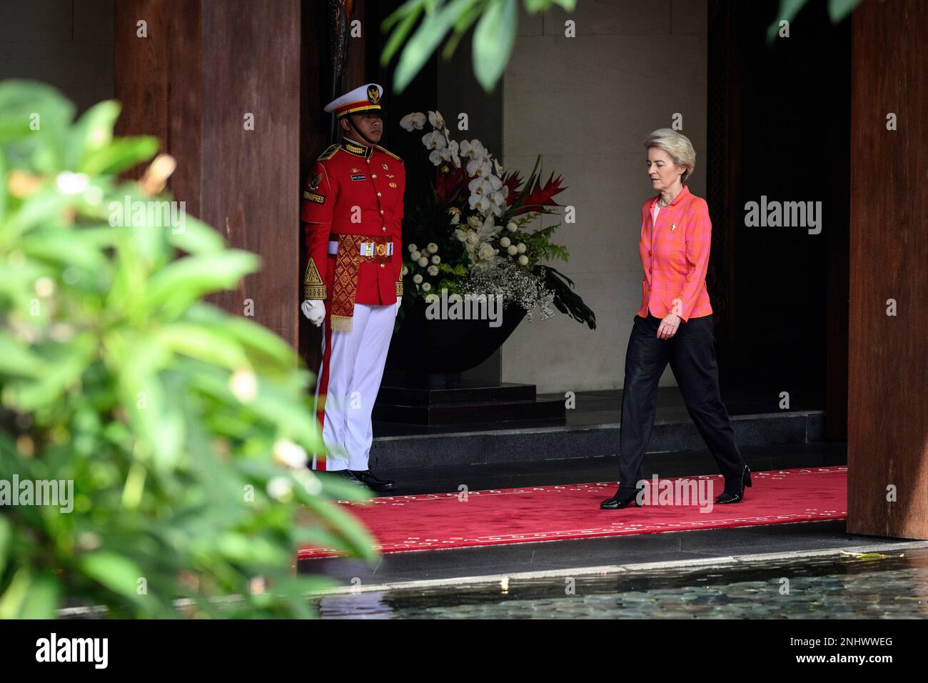 President Of The European Commission Ursula Von Der Leyen Arrives For president-of-the-european-commission-ursula-von-der-leyen-arrives-for