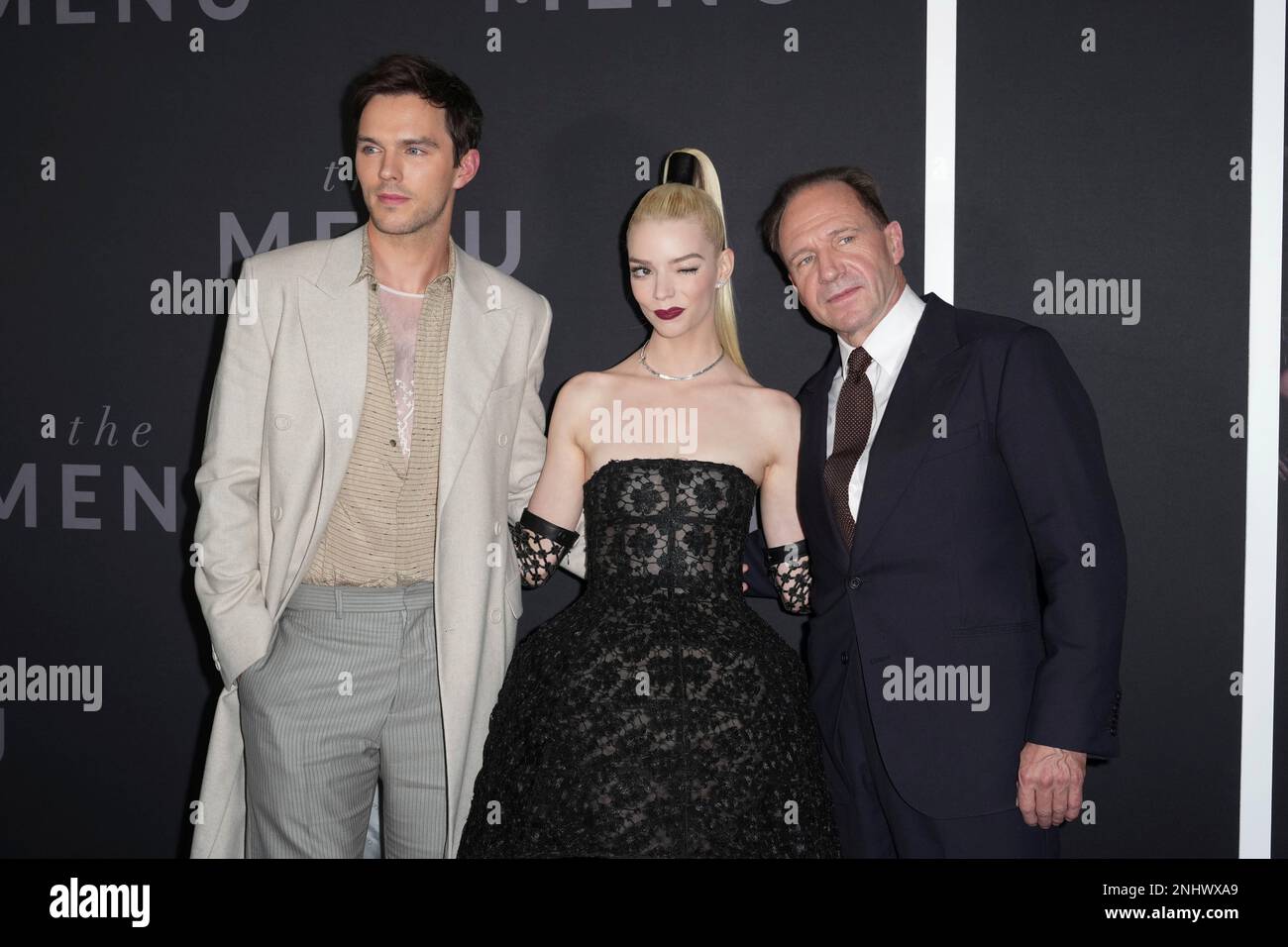 Photo by: John Nacion/STAR MAX/IPx 2022 11/14/22 Nicholas Hoult, Anya ...