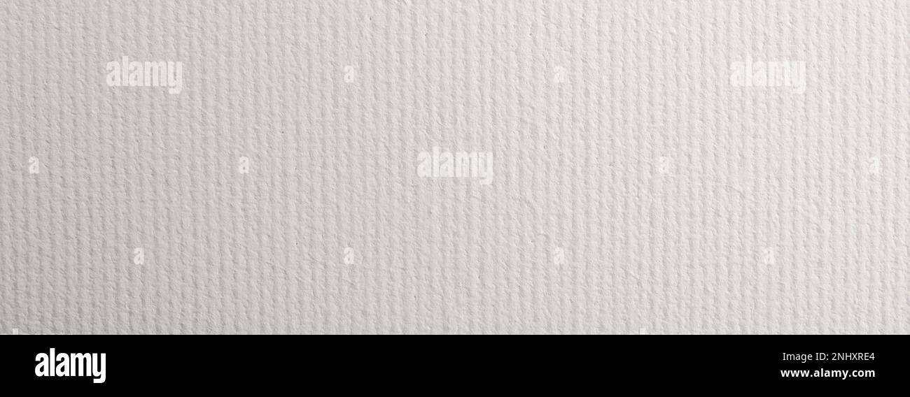 Blank white canvas as background. Horizontal banner design Stock Photo