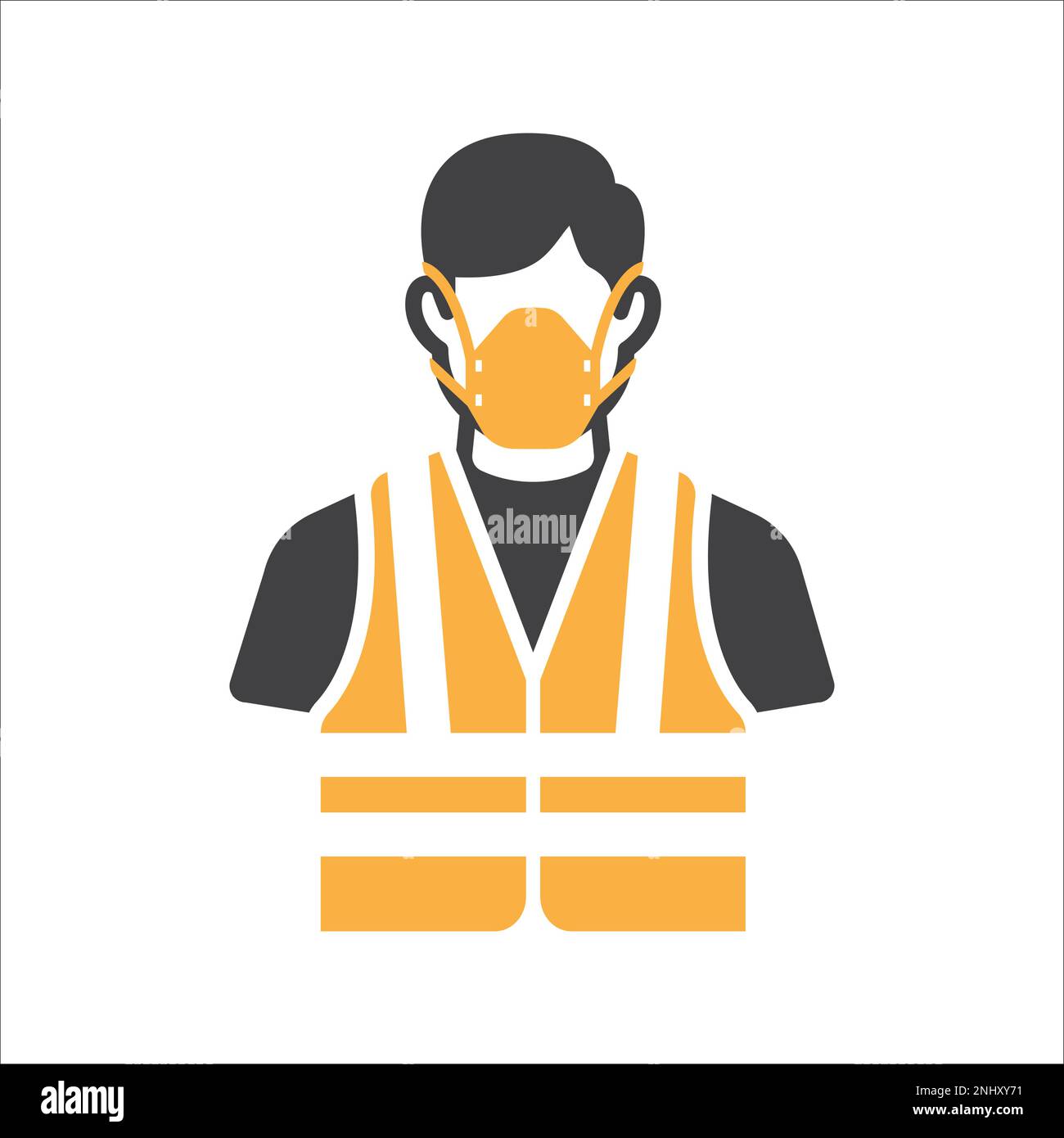 Builder man icon hi-res stock photography and images - Alamy