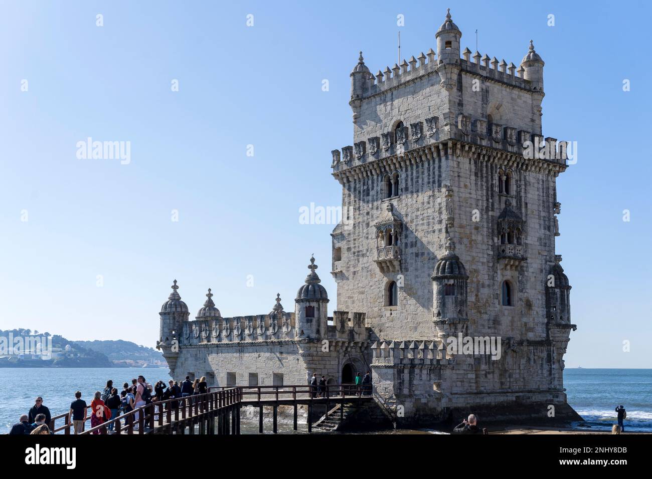 Belém Tower in Lissabon/Portugal Stock Photo