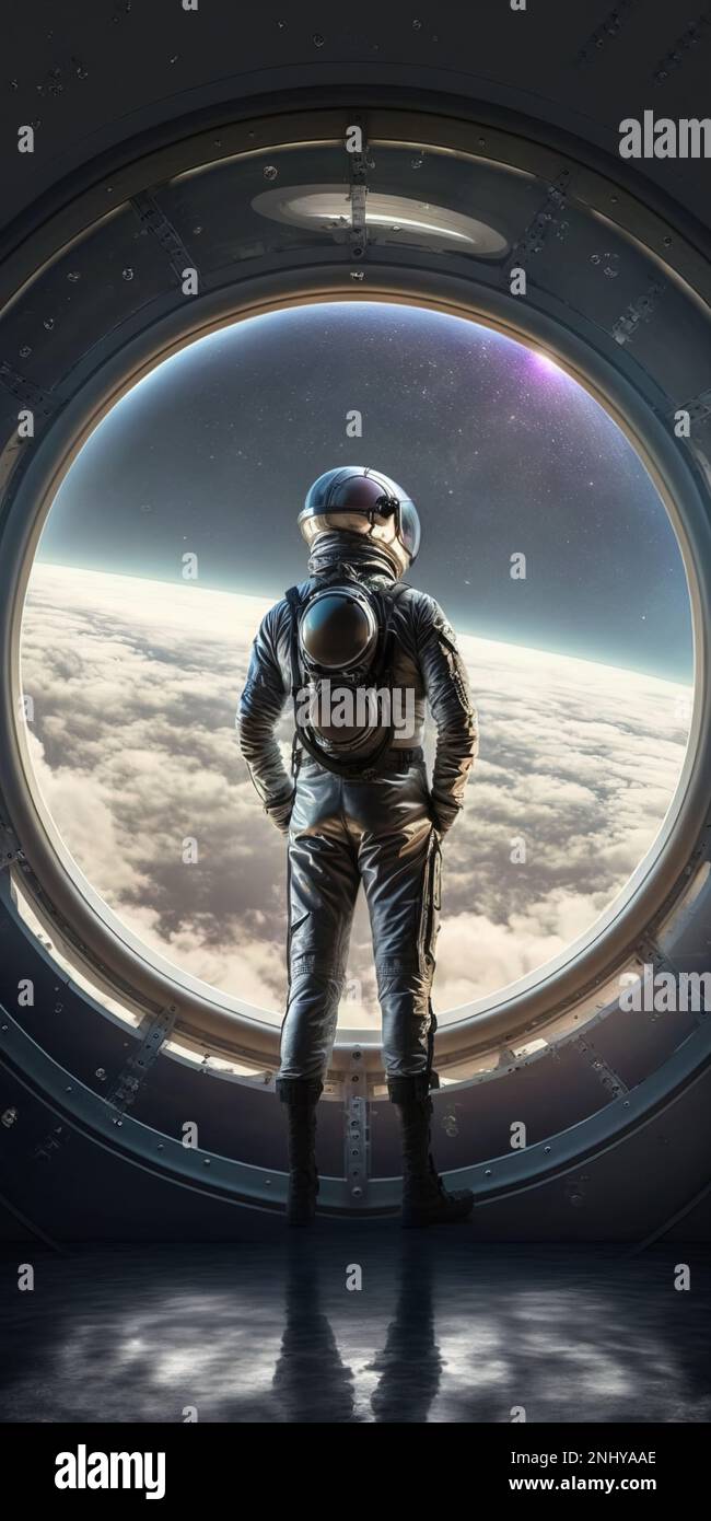 Men in space armor hi-res stock photography and images - Alamy