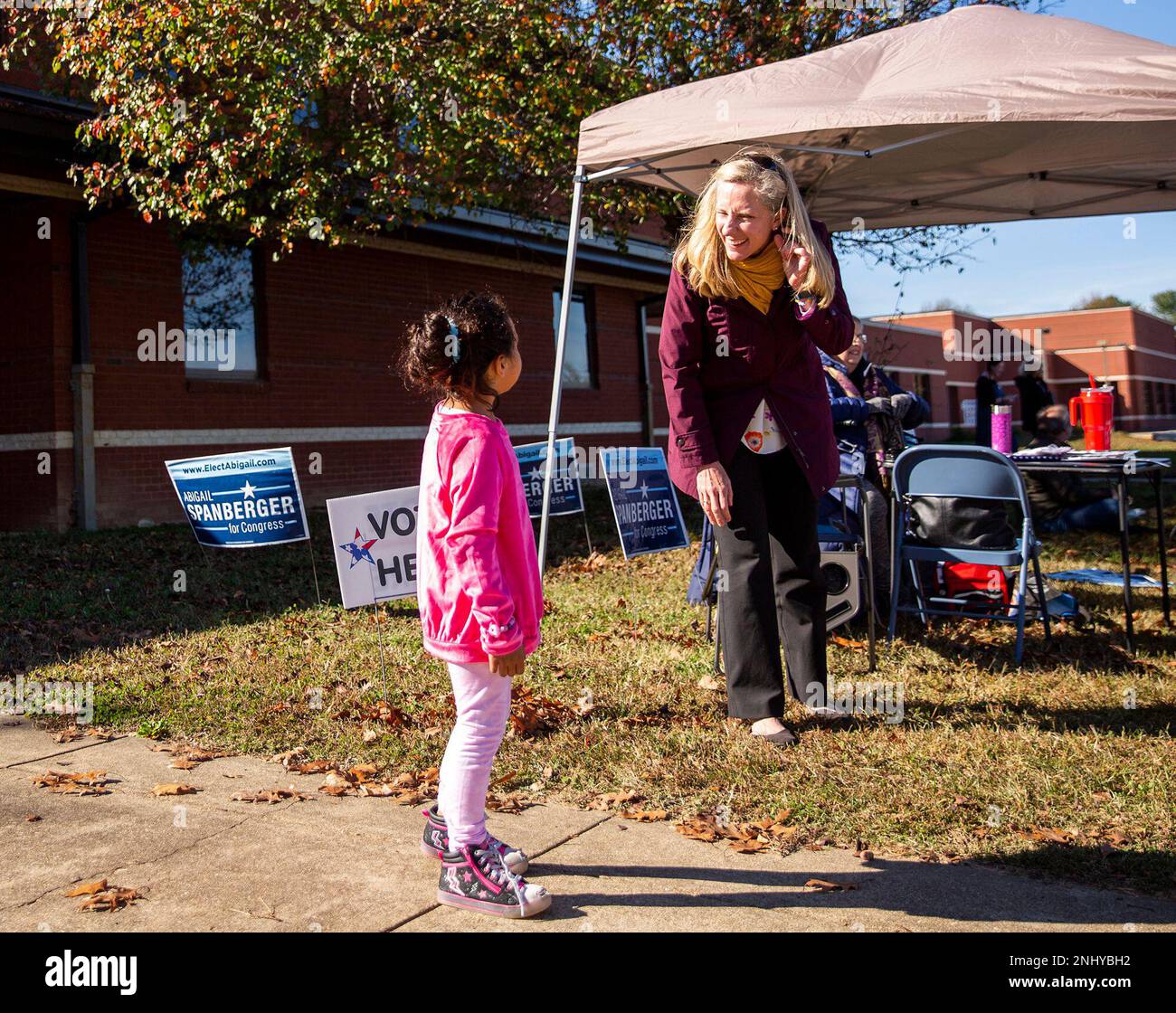U s rep abigail spanberger d va compliments sam fox on her