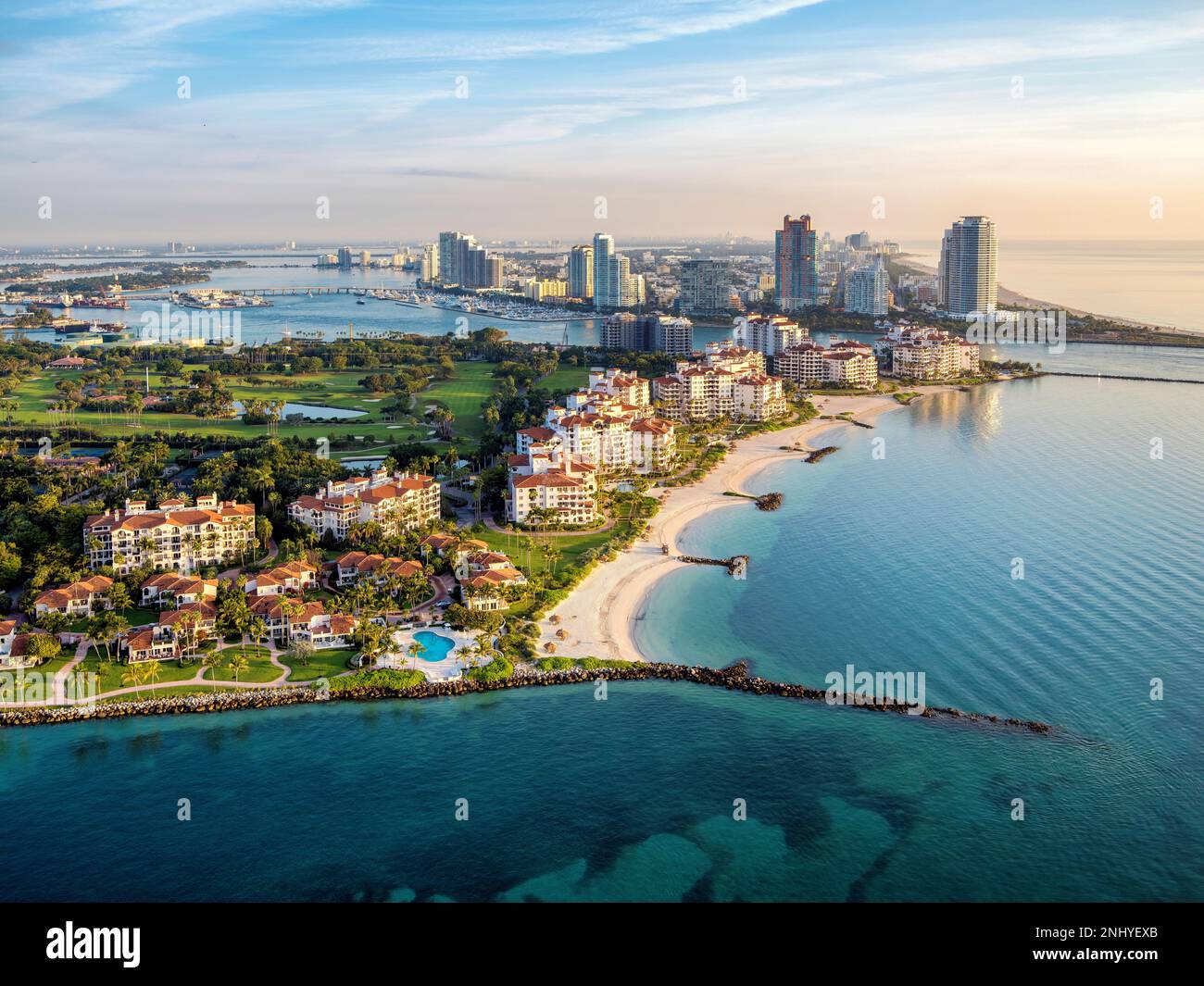 Fisher island florida hi-res stock photography and images - Alamy