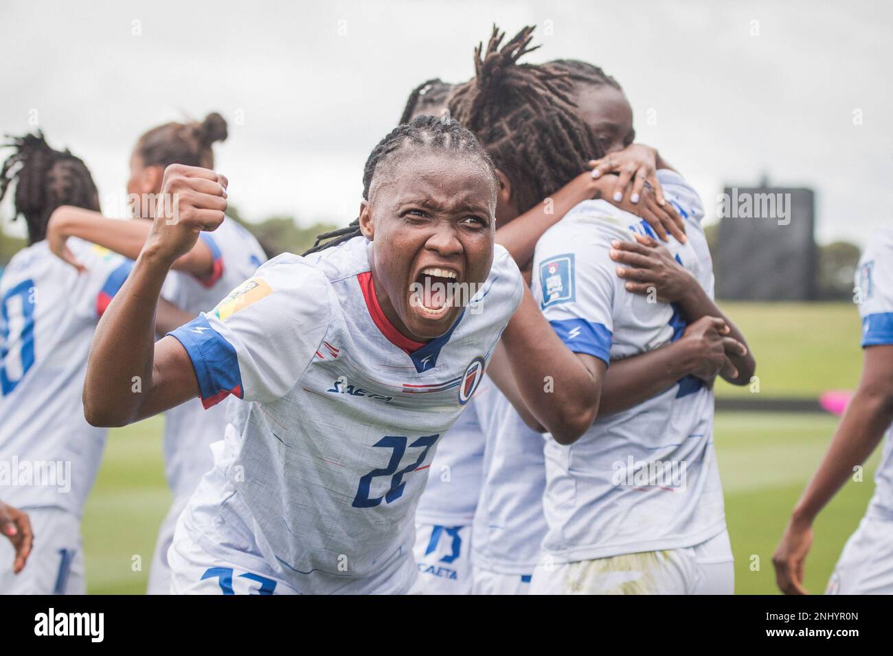 Auckland, New Zealand. 22nd Feb, 2023. Roselord of Haiti