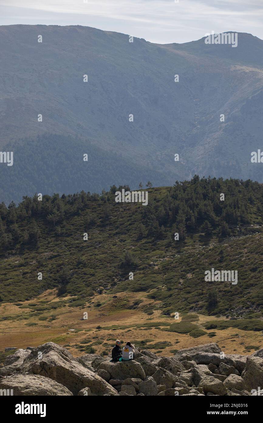 The Natural Park of the Summit, Cirque and Lagoons of Peñalara, on ...