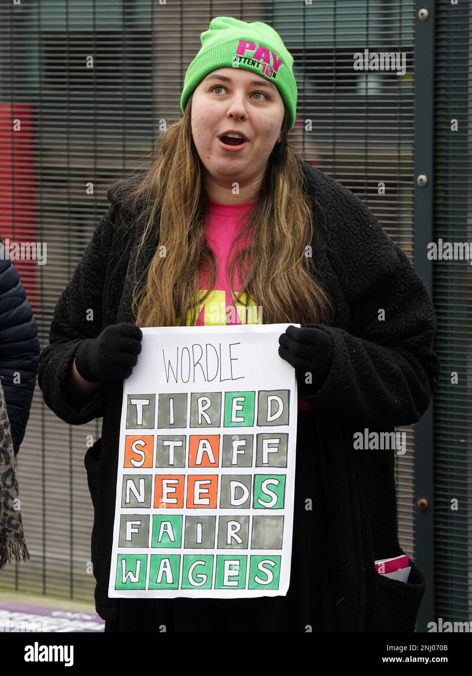 Teachers from the Educational Institute of Scotland (EIS) union on the