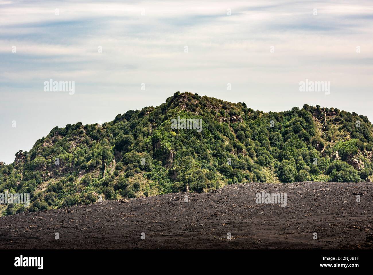 Monte Zoccolaro (centre) and the Serra del Salifizio ridge, seen from