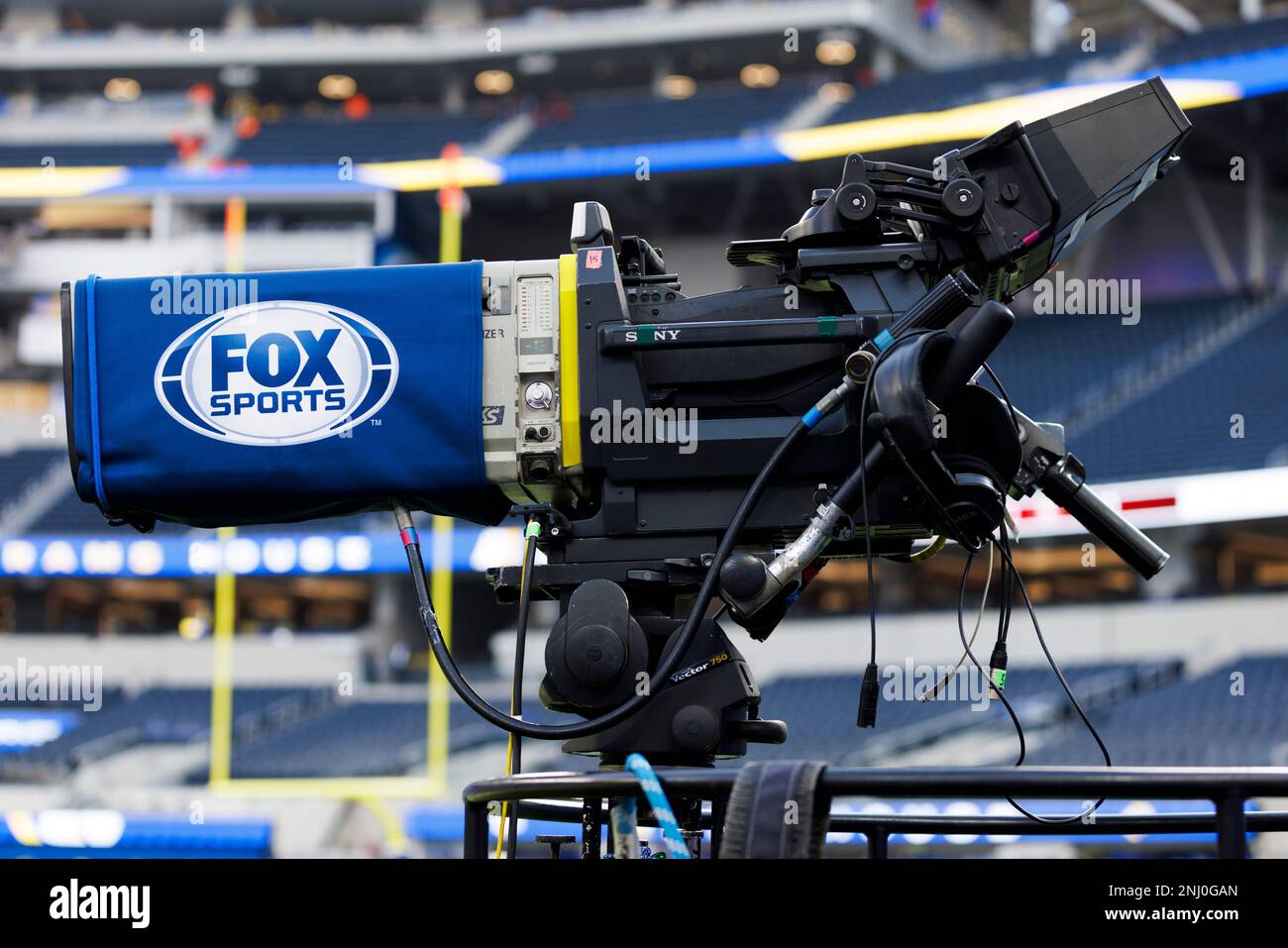 INGLEWOOD, CA - OCTOBER 30: Fox Sports Tom Rinaldi Lead NFL Reporter,  Feature Contributor during an NFL football game between the San Francisco  49ers and the Los Angeles Rams on October 30