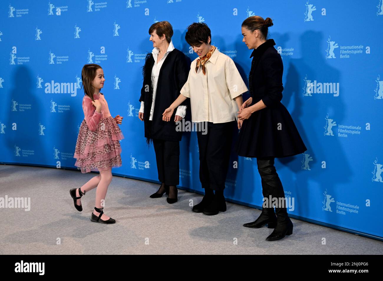 Berlin, Germany. 22nd Feb, 2023. Sofia Otero, actress, Itziar Lazkano ...