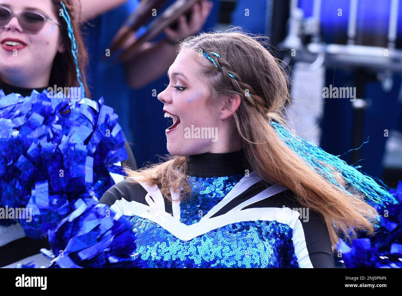TERRE HAUTE, IN OCTOBER 22 Indiana State University Sycamores flag