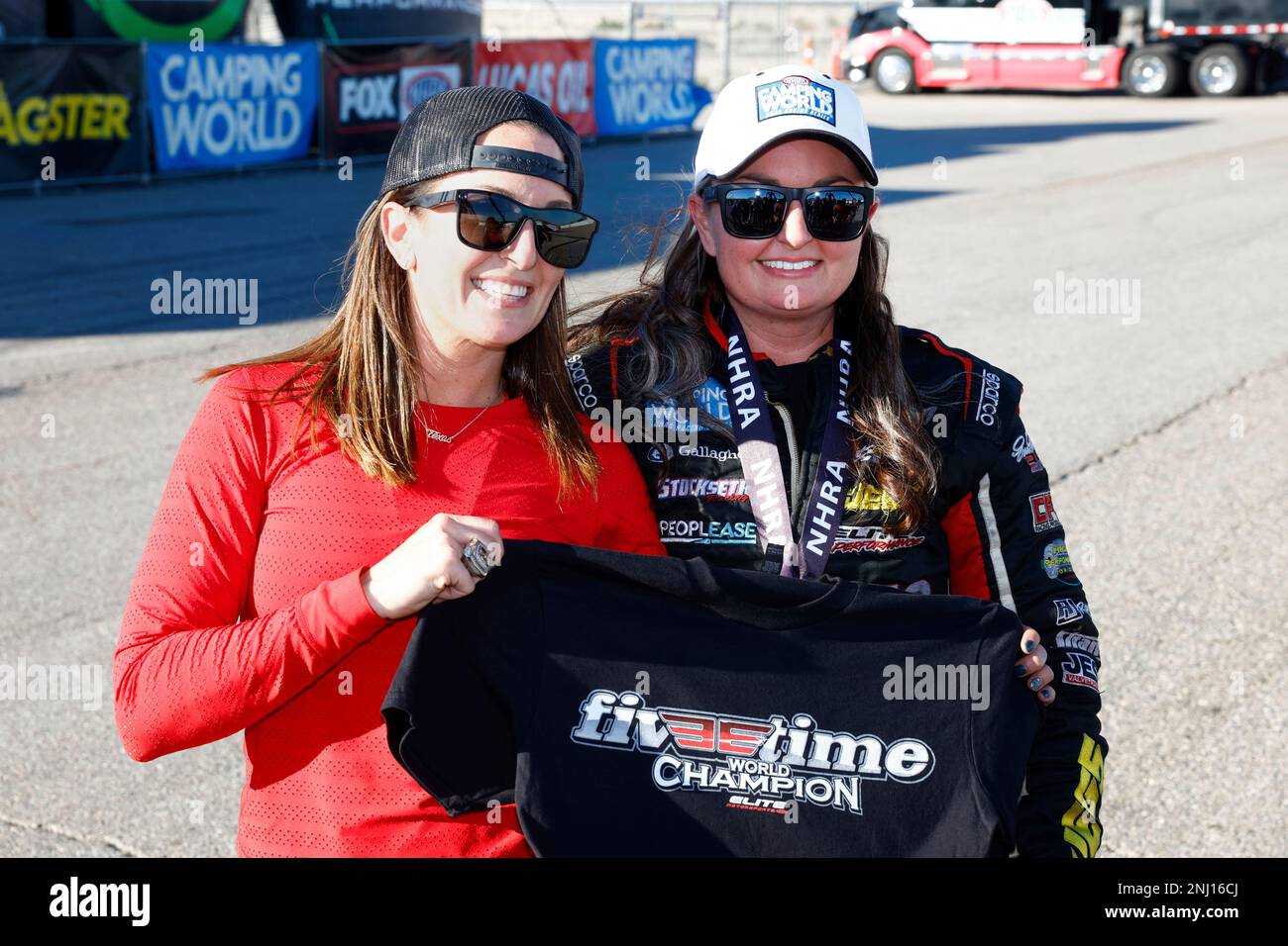 LAS VEGAS, NV - OCTOBER 30: Erica Enders (2 PRO, right) Elite ...