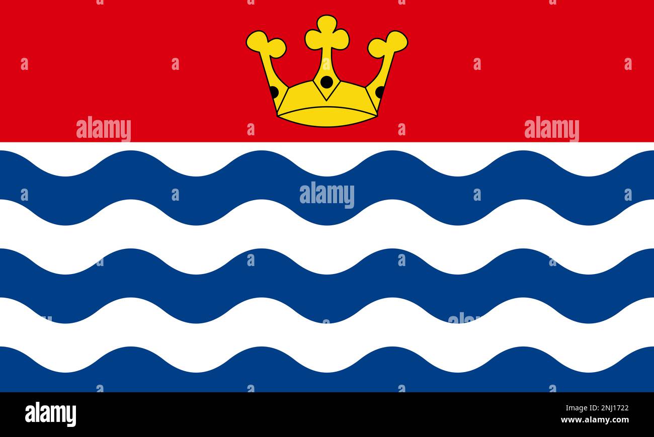 Flag of the Greater London Council Stock Photo