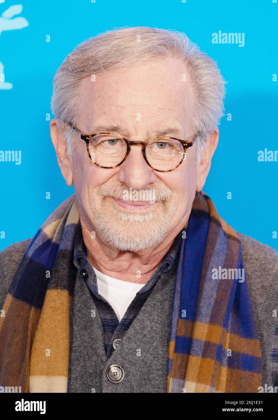 American director Steven Spielberg attends a photo call as the