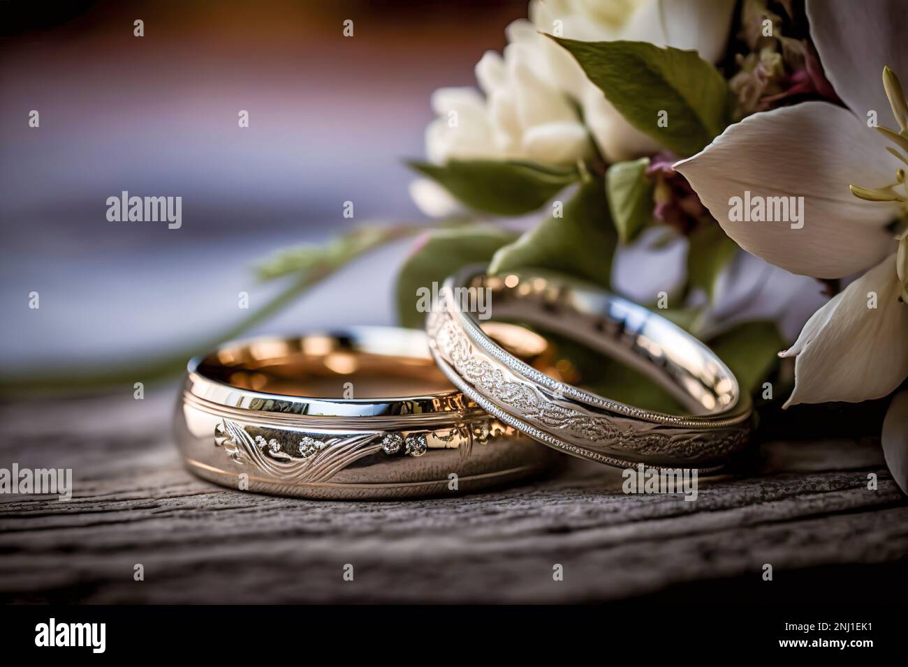 Wedding bells hi-res stock photography and images - Alamy