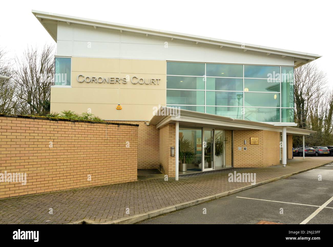 A view of Preston Coroner's Court, Lancashire, at the opening of the