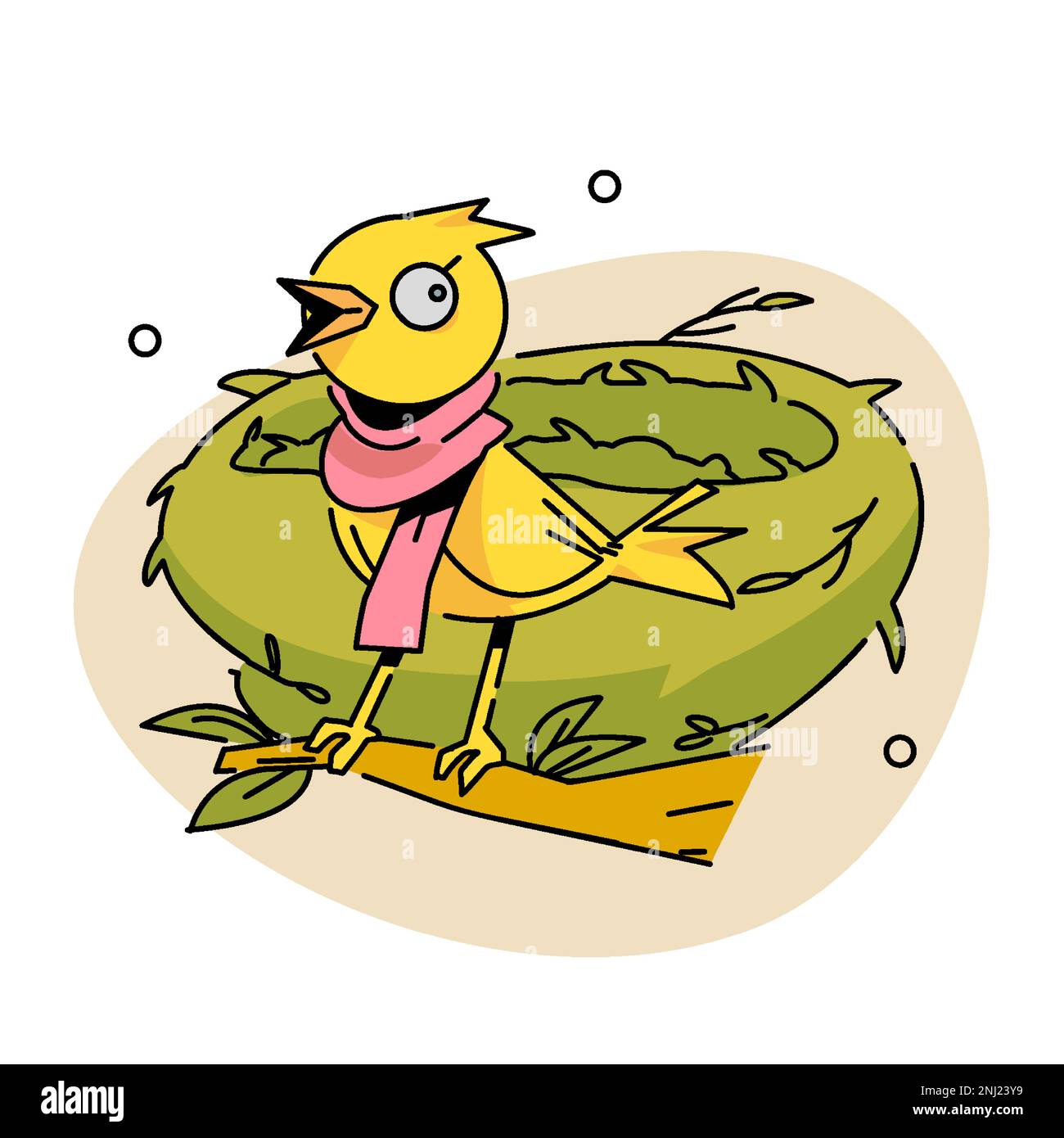 Which bird makes the most beautiful nest Stock Vector Images Alamy