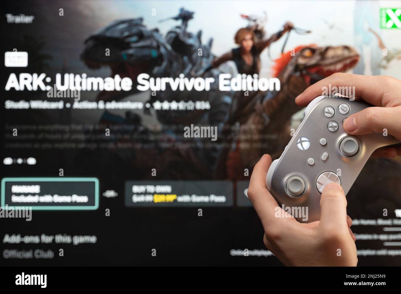 Ark gaming hi res stock photography and images Alamy