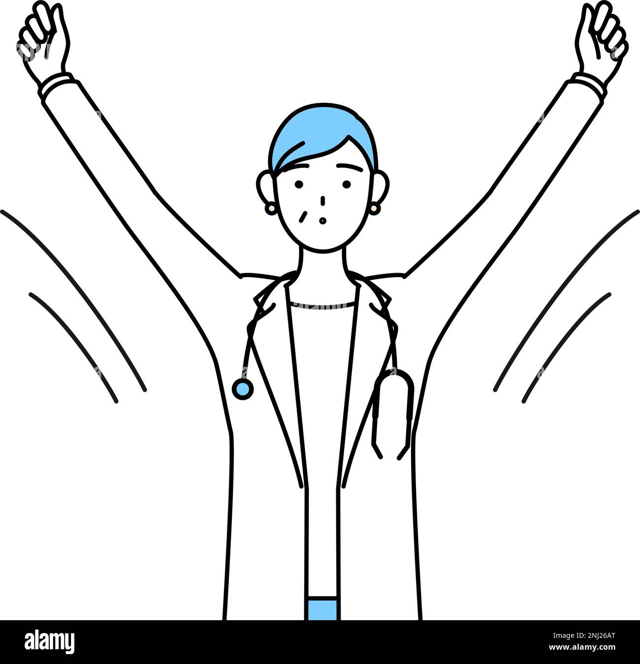 7991+ White Coat Mockup