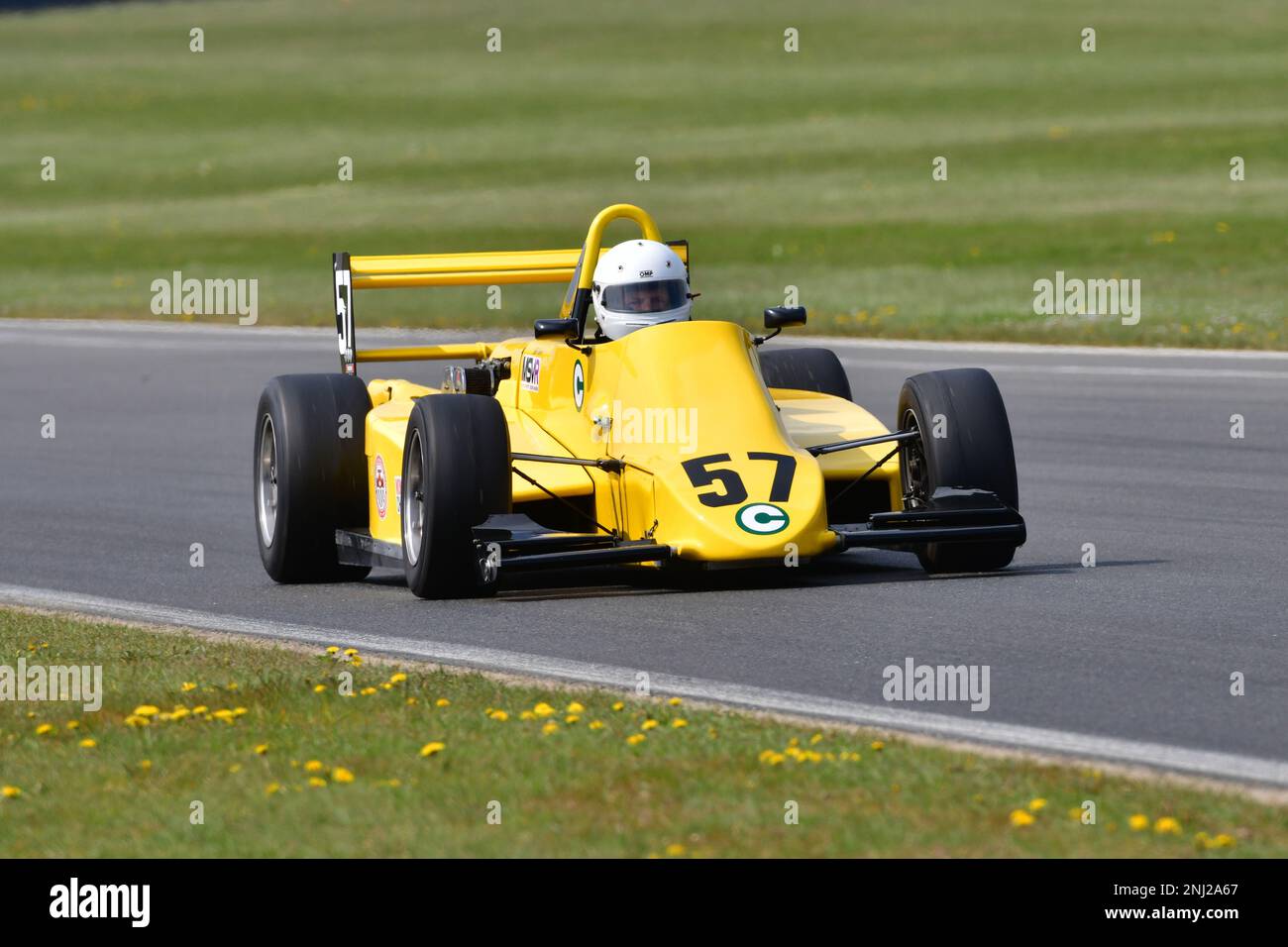 Edward Guest, Anson SA4, Monoposto Championship Group 2, Monoposto Racing Club, fifteen minutes of racing after a fifteen minute qualifying session, f Stock Photo