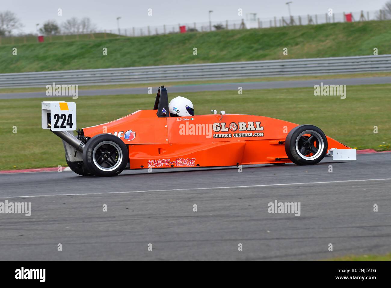 Karl O'Brien, Leastone 1000, Monoposto Championship Group 2, Monoposto Racing Club, fifteen minutes of racing after a fifteen minute qualifying sessio Stock Photo