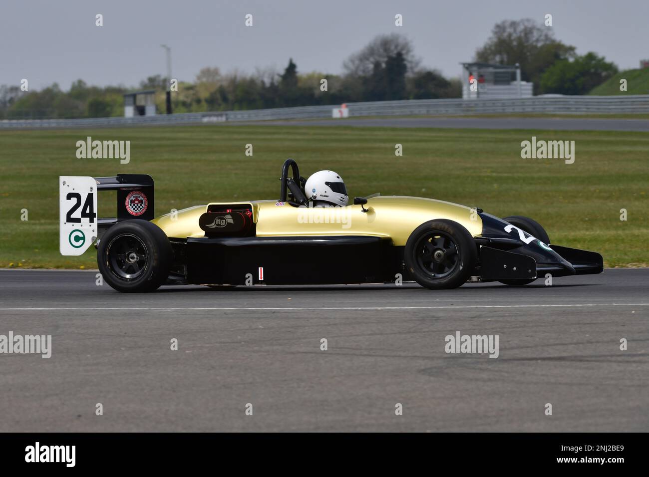 Robin Dawe, Formula Vauxhall Lotus, Monoposto Championship Group 2, Monoposto Racing Club, fifteen minutes of racing after a fifteen minute qualifying Stock Photo
