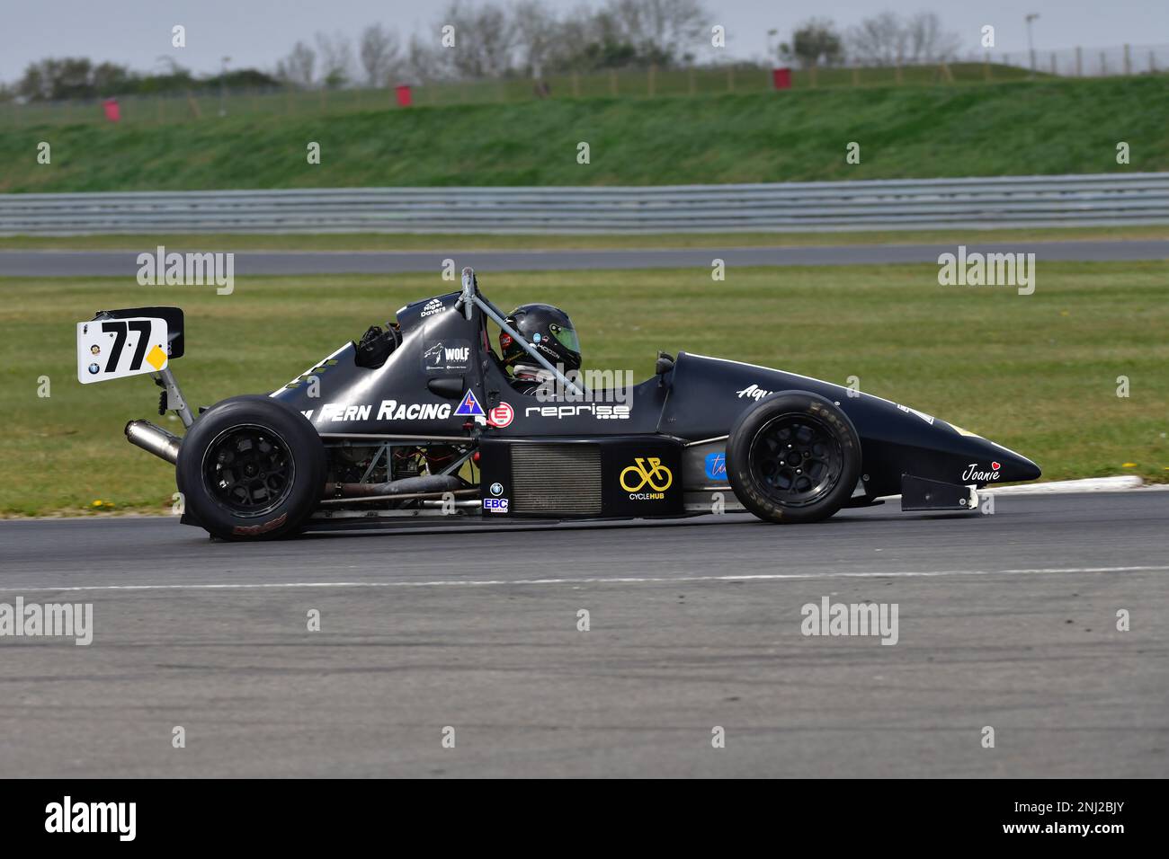 Nigel Davers, Jedi Mk6, Monoposto Championship Group 2, Monoposto Racing Club, fifteen minutes of racing after a fifteen minute qualifying session, fe Stock Photo