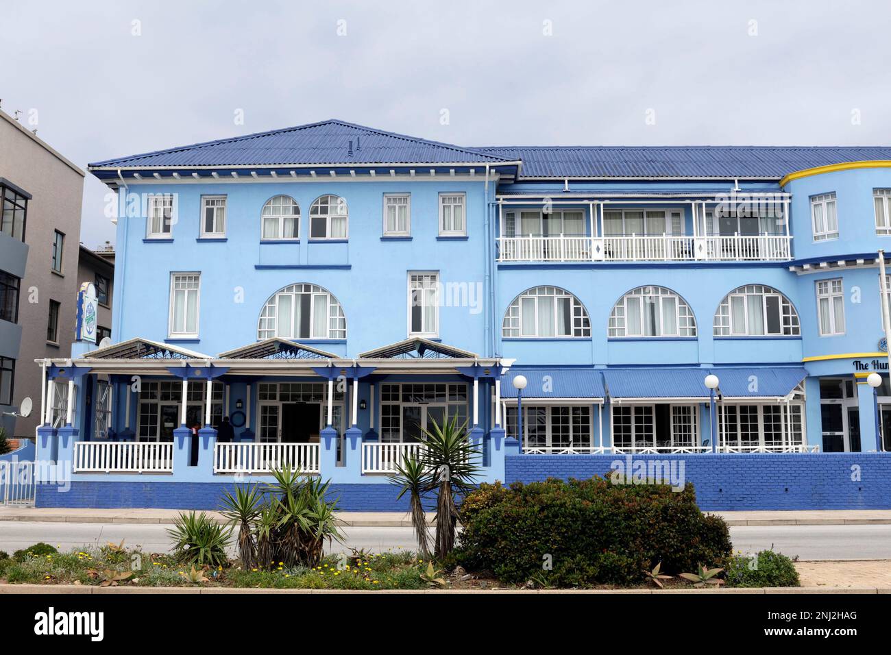 The Humewood Hotel in Beach Road, Port Elizabeth, South Africa Stock ...