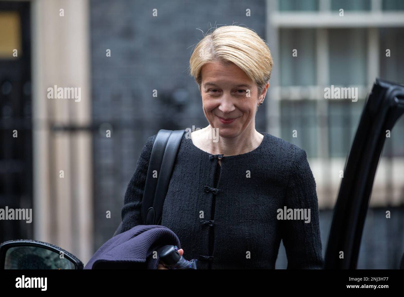 London, England, UK. 22nd Feb, 2023. Chief Executive Officer (CEO) of NHS England AMANDA PRITCHARD is seen in Downing Street. (Credit Image: © Tayfun Salci/ZUMA Press Wire) EDITORIAL USAGE ONLY! Not for Commercial USAGE! Credit: ZUMA Press, Inc./Alamy Live News Stock Photo