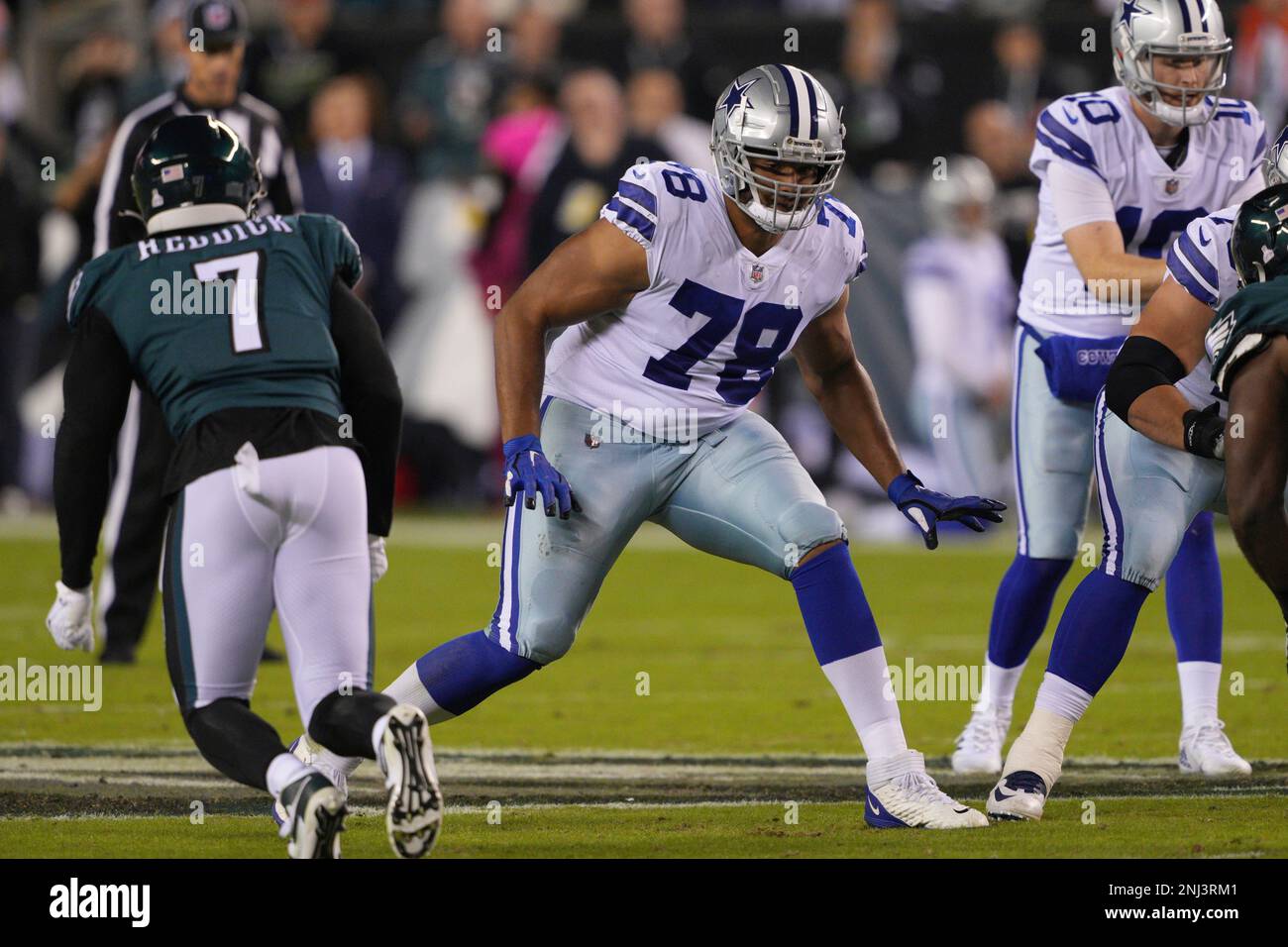 PHILADELPHIA, PA - OCTOBER 16: during the game between the Dallas