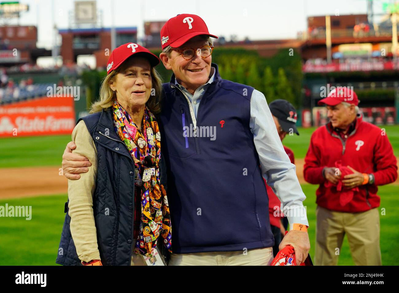 PHILADELPHIA, PA - OCTOBER 15: Philadelphia Phillies Owner John