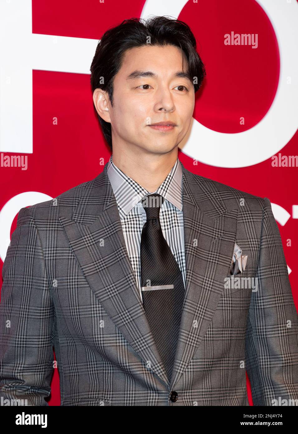 Seoul, South Korea. 22nd Feb, 2023. South Korean actor Gong Yoo attends a  photocall for the Tom Ford Beauty opening event in Seoul, South Korea on  February 22, 2023. (Photo by Lee
