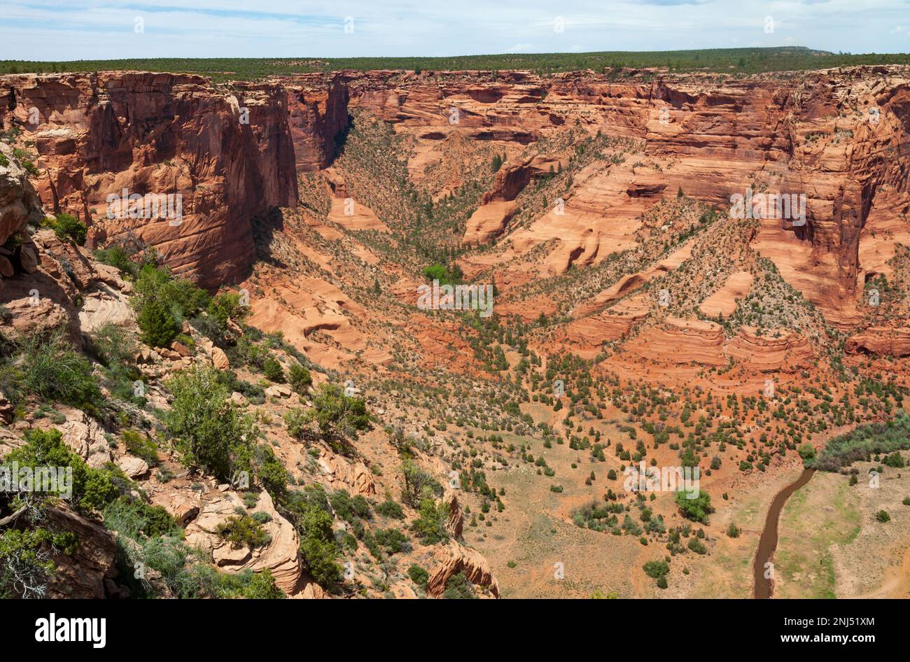 Canyon de Chelly National Monument Stock Photo