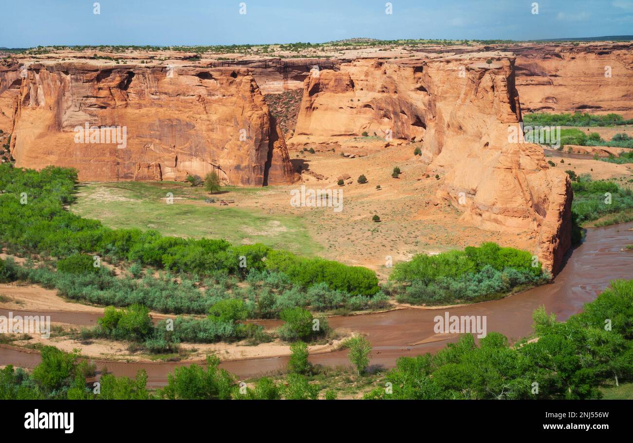 Canyon de Chelly National Monument Stock Photo