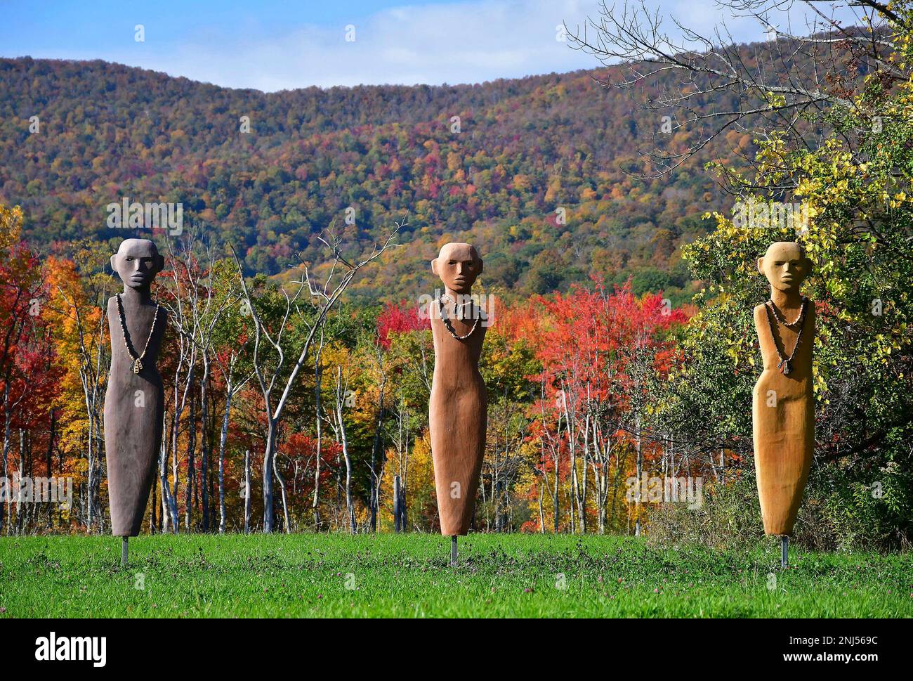 A section of the large scale public artwork titled "Counterculture," by