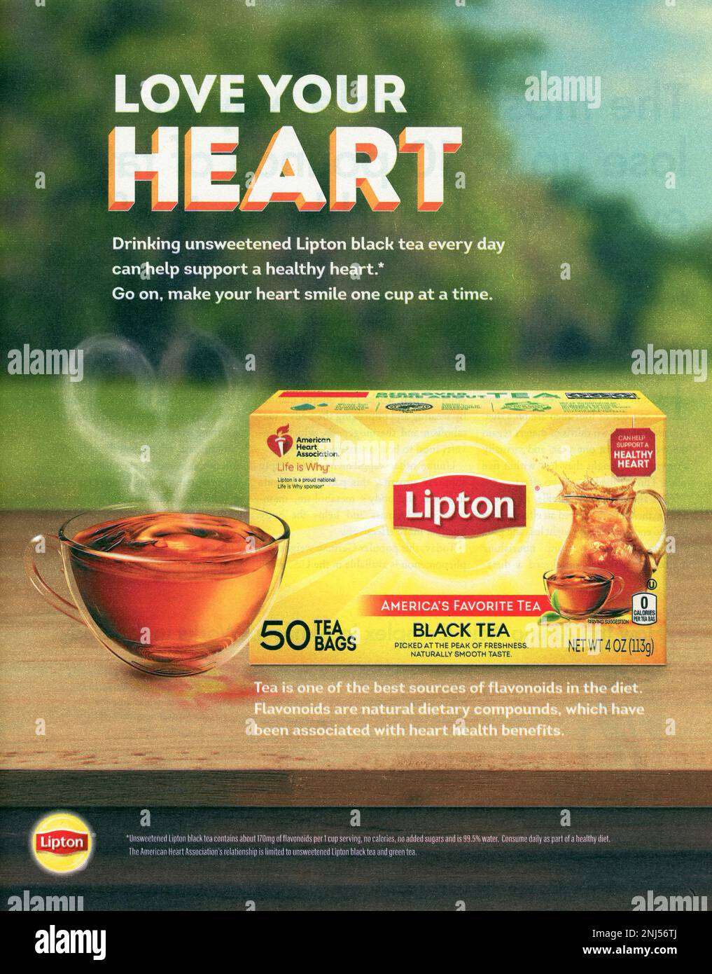 "Better Homes & Gardens" Jan/Feb 2023 magazine issue advert Stock Photo