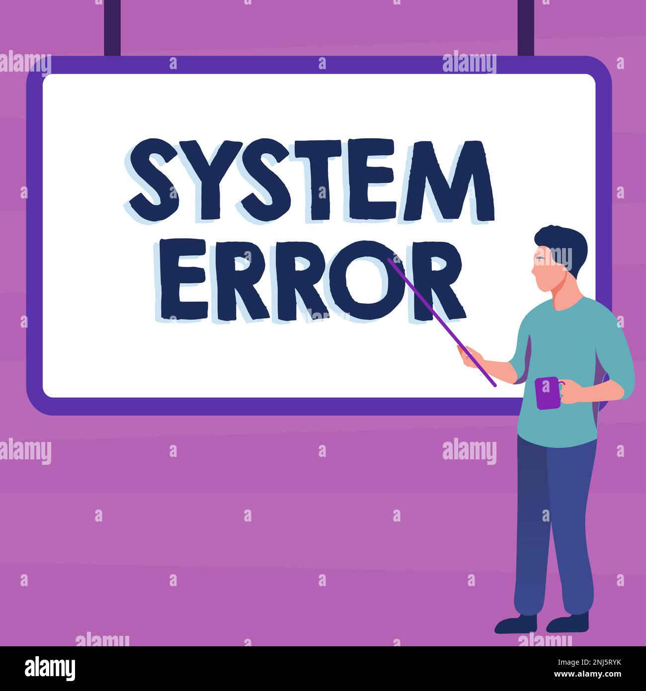 Inspiration showing sign System Error. Concept meaning Technological ...