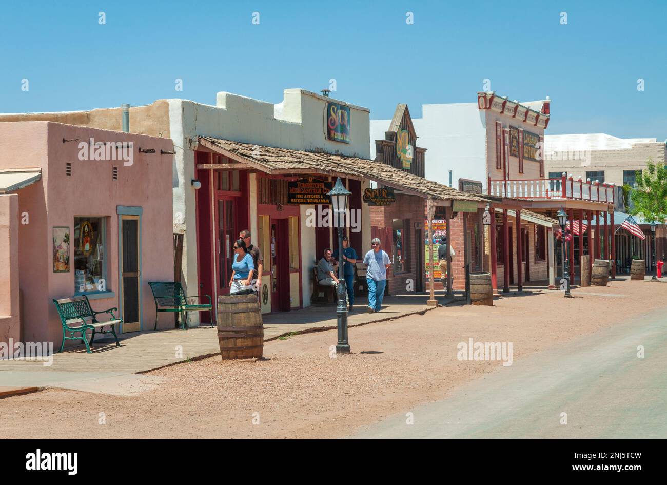 The historic town of Tombstone, Arizona Stock Photo - Alamy