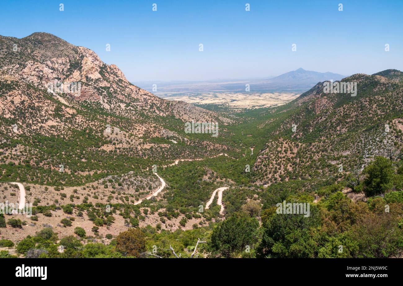 Coronado National Memorial high point overlook Stock Photo - Alamy