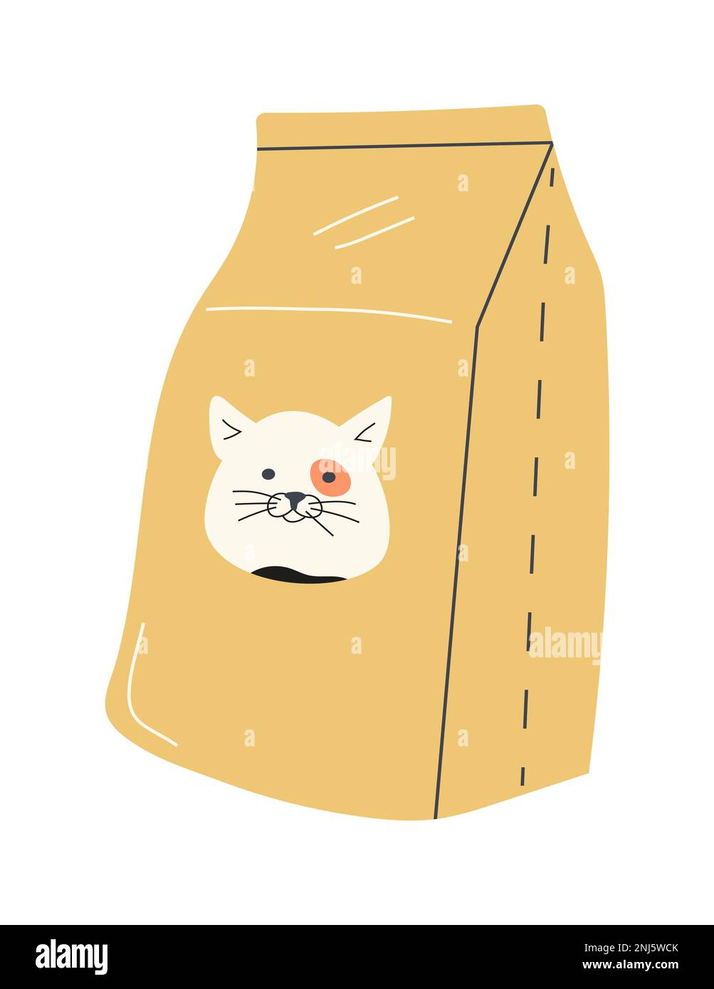Cat and dog food vector. Canine cans, conserve of feline food . Pet