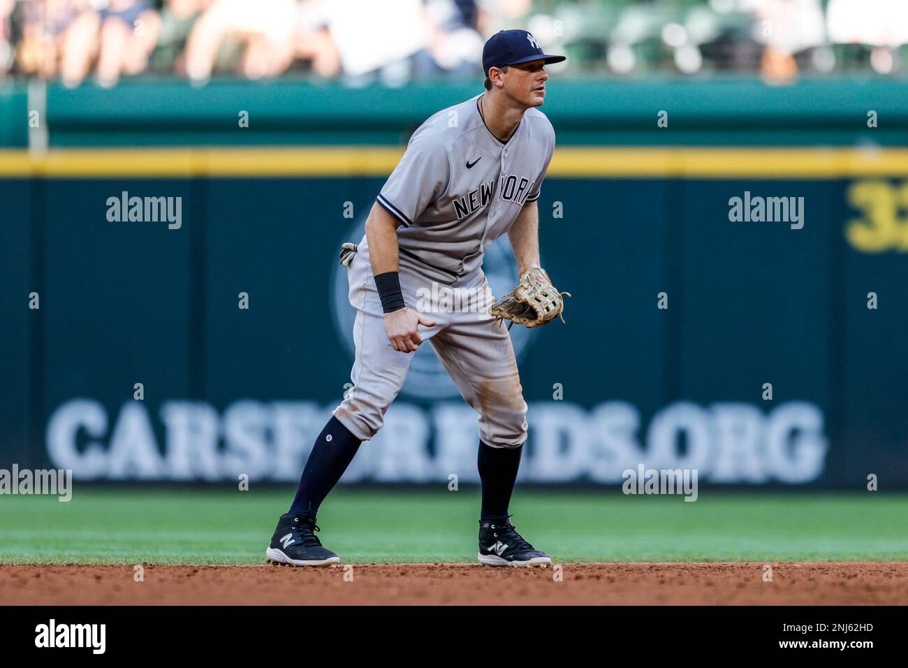 ARLINGTON, TX - OCTOBER 05: New York Yankees catcher Kyle