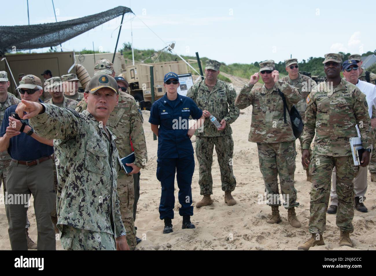 Joint expeditionary base little creek fort story hi-res stock ...