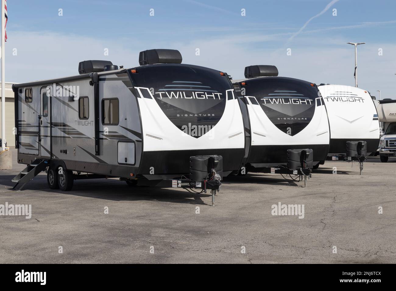 Indianapolis Circa February 2023 Twilight Signature fifth wheel