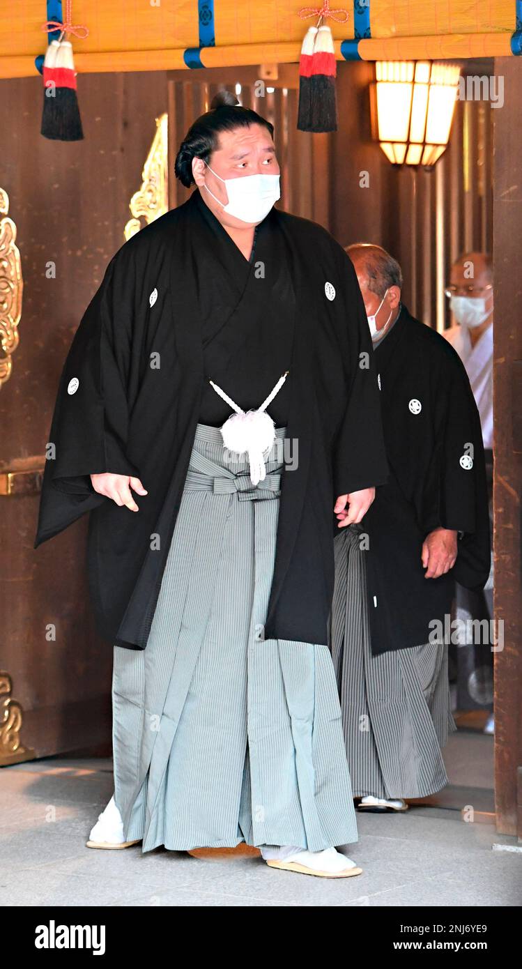 T-shirt Sumo Yokozuna Terunofuji - Noir - Tailles S à 5XL - Neuf Avec étiquettes
