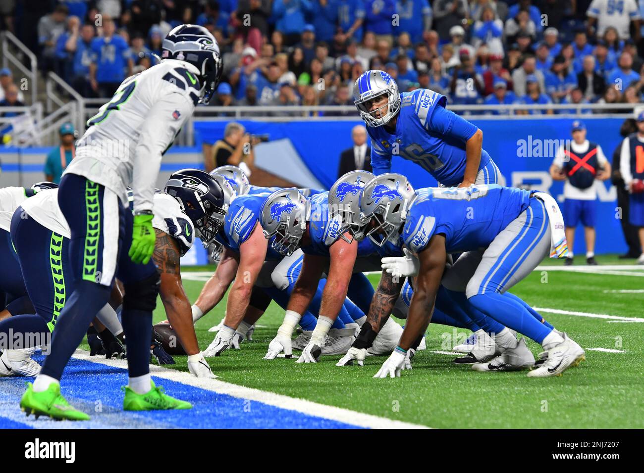 October 16, 2022: Seattle Seahawks wide receiver Tyler Lockett (16) during  a game between the Arizona Cardinals and Seattle Seahawks at Lumen Field in  Seattle, WA. The Seahawks won 19-9. Sean Brown/CSM/Sipa