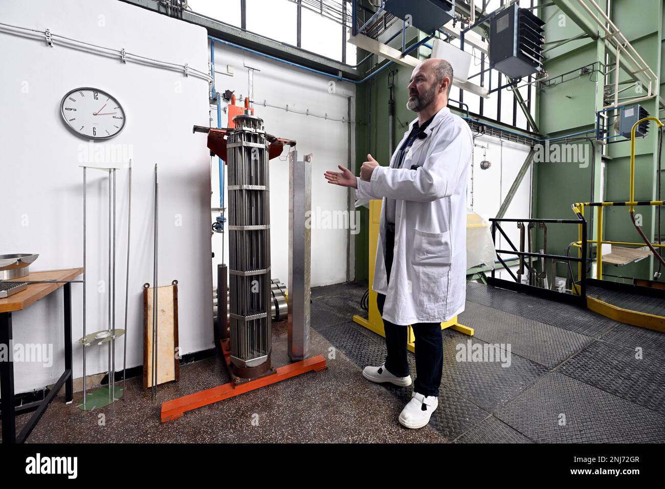 Rez, Czech Republic. 22nd Feb, 2023. The Nuclear Research Institute