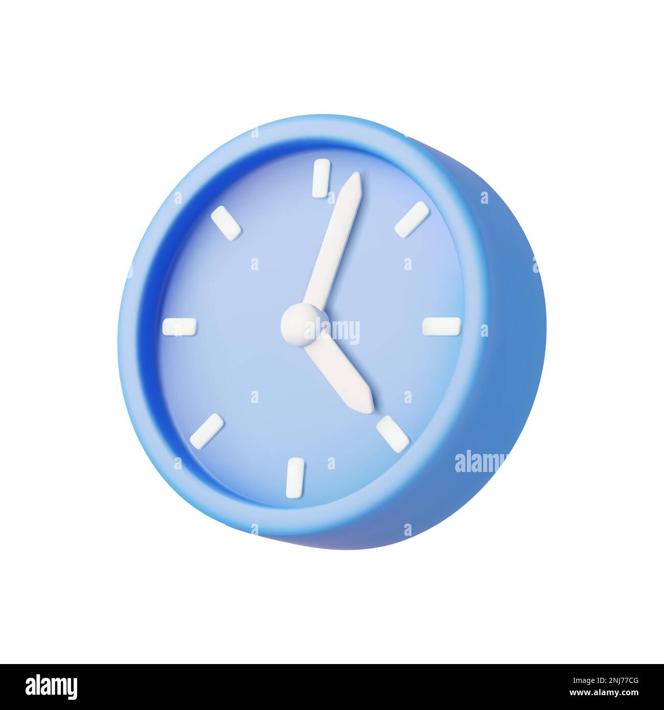 3d alarm clock Stock Vector